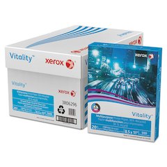 Vitality 30% Recycled Multipurpose Paper, 92 Bright, 20 lb Bond Weight, 8.5 x 11, White, 500/Ream