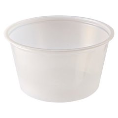 Portion Cups, 2 oz, Plastic, Clear, 250/Sleeve, 10 Sleeves/Carton