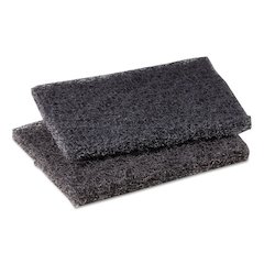 Griddle Polishing Pad 46, 4 x 5.25, Gray, 60/Carton