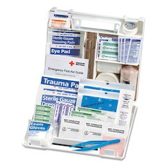 Sports First Aid Kit for 10 People, 71 Pieces, Plastic Case