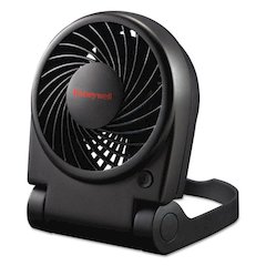Turbo On The Go USB/Battery Powered Fan, Black