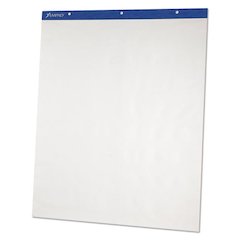 Flip Charts, Unruled, (50) White 27 x 34 Sheets, 2/Carton
