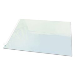 Second Sight Clear Plastic Desk Protector, Hinged Top Protector, 25.5" x 21", Clear