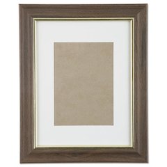 7105014089957, SKILCRAFT Walnut Vinyl Frames, Certificate/Photo, 8.5 x 11, 12/Carton