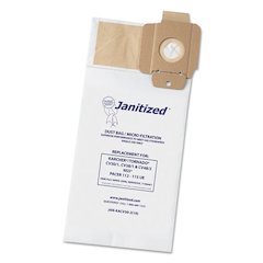 Vacuum Filter Bags Designed to Fit Karcher/Tornado CV30/1, CV38/1, CV48/2, 100/Carton