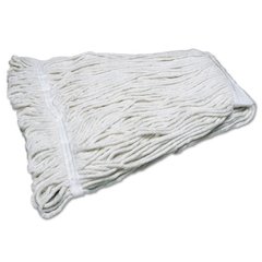 7920014378636, SKILCRAFT, Looped End Mop Head, 6.5 x 16.5, Natural
