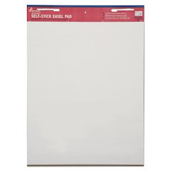 7530013930104, SKILCRAFT Self-Stick Easel Pad, Unruled, (30) White 25 x 30 Sheets, 2/Pack