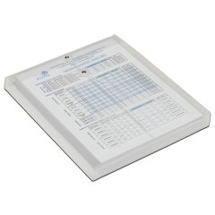 7530016618836, SKILCRAFT Poly String/Button Top-Loading 1.25" Expansion Envelope, 1 Section, Letter Size, Clear, 5/Pack