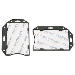 8455016660470, SKILCRAFT Smart Card Holder, Black, 2 1/2" x 3 4/5", 1 Dozen