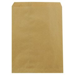 Kraft Paper Bags, 8.5" x 11", Kraft, 2,000/Carton