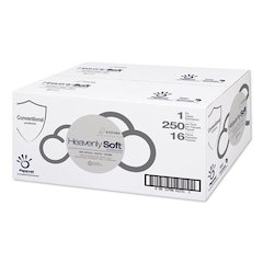 Heavenly Soft Standard Multi-Fold Towels, 1-Ply, 9.49 x 9.25, White, 250/Pack, 16 Packs/Carton