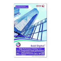 Bold Digital Printing Paper, 98 Bright, 24 lb Bond Weight, 8.5 x 14, White, 500 Sheets/Ream, 8 Reams/Carton