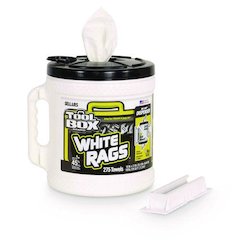 Z300 Wipers Big Grip Dispenser, 1-Ply, 10 x 12, White, 2/Carton