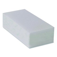 Melamine Block Erasing Sponge, 4.75" x, 2.65", 1.12" Thick, White, 24/Carton
