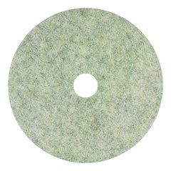 Combo Burnishing Pad, 28" Diameter, Gray, 5/Carton