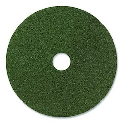 Black Diamond 3000 Grit Diamond Pad, 17" Diameter, Black and Green, 2/Carton