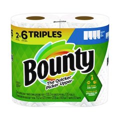 Select-a-Size Kitchen Roll Paper Towels, 2-Ply, 11 x 5.9, White, 135 Sheets/Roll, 2 Rolls/Pack