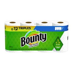 Select-a-Size Kitchen Roll Paper Towels, 2-Ply, 11 x 5.9, White, 135 Sheets/Roll, 4 Rolls/Pack