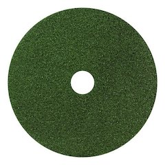 Black Diamond 3000 Grit Diamond Pad, 14" Diameter, Black/Green, 2/Carton