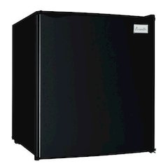 1.6 Cu. Ft. Compact Refrigerator with Chiller Compartment, Black