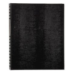 NotePro Notebook, 1-Subject, Medium/College Rule, Black Cover, (150) 11 x 8.5 Sheets
