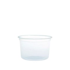 MicroGourmet Food Container, 16 oz, Translucent, Plastic, 50/Pack, 10 Packs/Carton