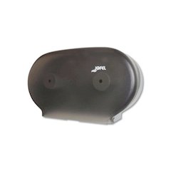 Twin Tissue Dispenser, 5.5" x 11.25" x 19.5", Clear, 2/Carton