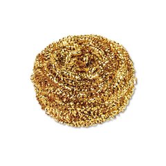 Brass Scrubber, 50 g, Gold, 72/Carton