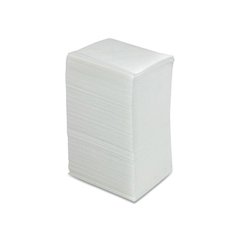 Easy Task F310 Wiper, Quarterfold, 1-Ply, 10 x 13, White, Zipper Bag, 175/Bag, 6 Bags/Carton