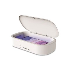 Portable UV Sterilizer for Mobile Phones, White