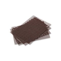 Griddle Screen, Aluminum Oxide, 4 x 5.5, Brown, 20/Pack, 10 Packs/Carton