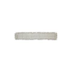 Disposable Dust Mop Head, Cotton, Cut-End, 60 x 5