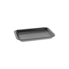 Supermarket Tray, #2, 8.2 x 5.7 x 0.91, Black, Foam, 500/Carton