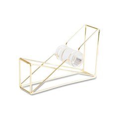 Vena Tape Dispenser, 1" Core, Metal, Gold