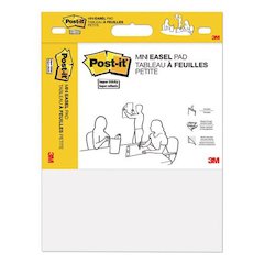 Vertical-Orientation Self-Stick Easel Pads, Unruled, (20) White 15" x 18" Sheets, 2/Pack