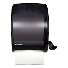 Element Lever Roll Towel Dispenser, Classic, 12.5 x 8.5 x 12.75, Black Pearl