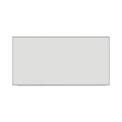 Deluxe Melamine Dry Erase Board, 96" x 48", White Surface, Anodized Aluminum Frame