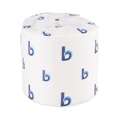 One-Ply Toilet Tissue, Septic Safe, White, 1,000 Sheets/Roll, 96 Rolls/Carton