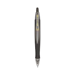 G6 Gel Pen, Retractable, Fine 0.7 mm, Black Ink, Black Barrel