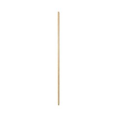 Threaded End Broom Handle, 0.94" dia x 54", Natural
