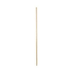Threaded End Broom Handle, 0.94" dia x 60", Natural