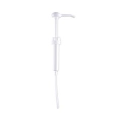 Siphon Pump for 1 gal Bottles, 1 oz Output, 12" Tube, Plastic, White, 12/Carton