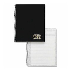 TOPS Docket Gold Wirebound Project Planner - Action - 6 3/4" x 8 1/2" Sheet Size - Wire Bound - Chipboard - White - Chipboard - Perforated, Notepad - 1 Each