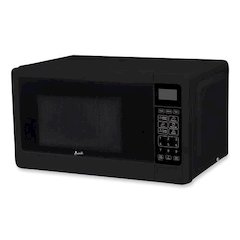 0.7 cu ft Microwave Oven, 700 W, Black