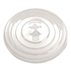 Greenware Cold Drink Lids, X-Slot, Fits 16 oz to 24 oz Cold Cups, Plastic, Clear, 1,000/Carton