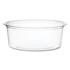 Portion Pots, 2 oz, Plastic, Clear, 2,000/Carton