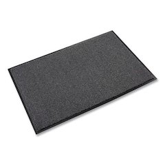 Wonder-Pro Mat, Rectangular, Charcoal Gray Cut Pile Surface, 36" x 60"