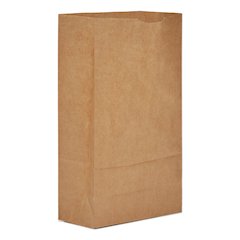 Grocery Paper Bags, 6# Size, Extra-Heavy-Duty, 50# Basis Weight, 5.88" x 3.63" x 11", Kraft, 500/Bundle
