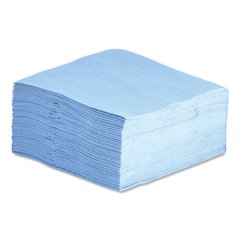 TASKBrand Advanced Performance Series Wipers, 13 x 12, Blue, 500/Carton