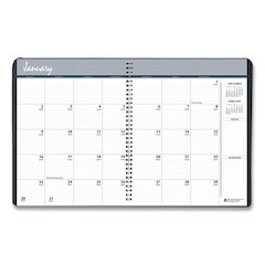 7510016828096, SKILCRAFT Monthly Appointment Planner, 8.75 x 6.88, Black Cover, 14-Month: Dec 2025 to Jan 2027